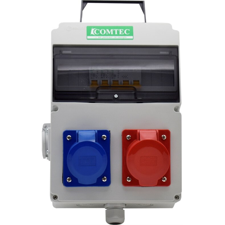 Tablou Santier 10L IP66 Echipat T1x32+M1x32IND+M1x16, Comtec