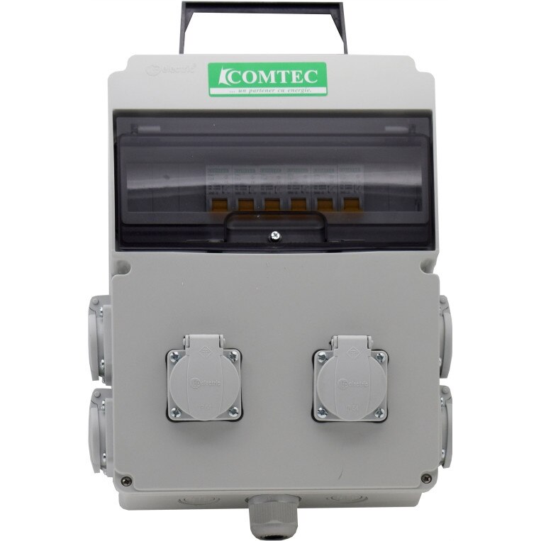 Tablou Santier 10L IP66 Echipat M6x16, Comtec