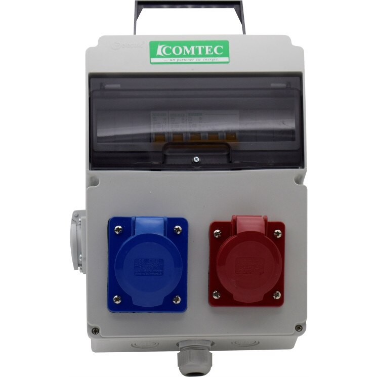 Tablou Santier 10L IP66 Echipat T1x16+M1x32IND+M1x16, Comtec