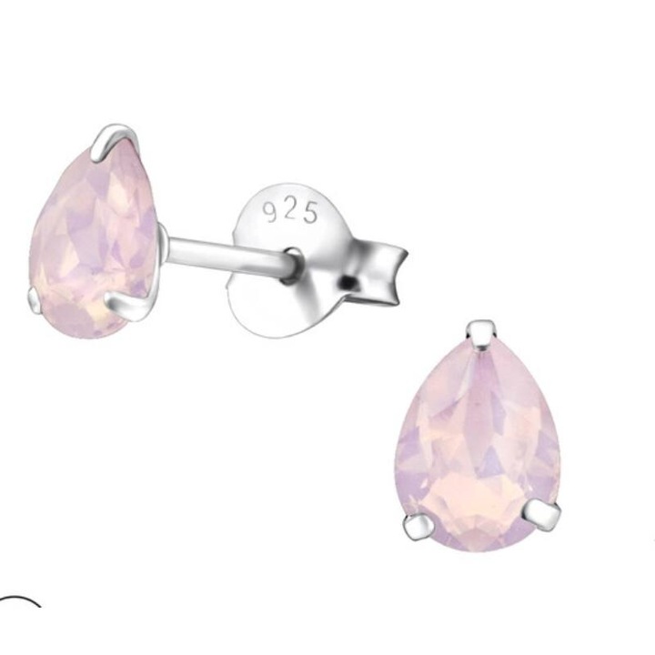 Ava - Swarovski kristályos fülbevaló - Rosaline