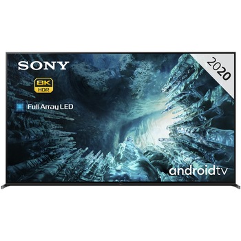 Televizor Sony 75ZH8, 189.3 cm, Smart Android, 8K Ultra HD, LED, Clasa G Televizor Sony 75ZH8, 189.3 cm, Smart Android, 8K Ultra HD, LED, Clasa G