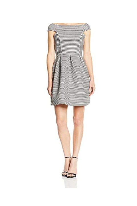 Дамска рокля без ръкави Lipsy Michelle Keegan, Бял/Черен, L EU