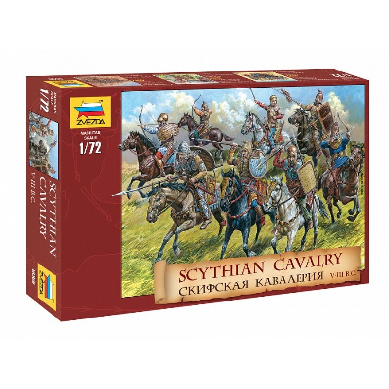 Set Figurine Zvezda Scythian Cavalry V-III BC 1:72 ZVEZ 8069
