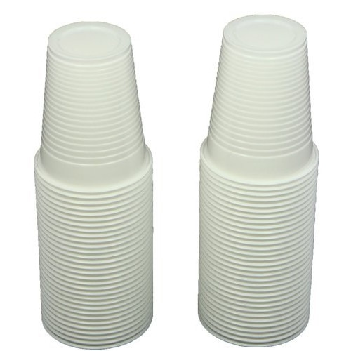 Pahare unica folosinta ,albe,160 ml,100 buc/set