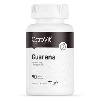 Supliment alimentar, OstroVit Guarana, 500mg (standardizat 110 mg cofeina) - 90 comprimate (90 doze) Supliment alimentar, OstroVit Guarana, 500mg (standardizat 110 mg cofeina) - 90 comprimate (90 doze)