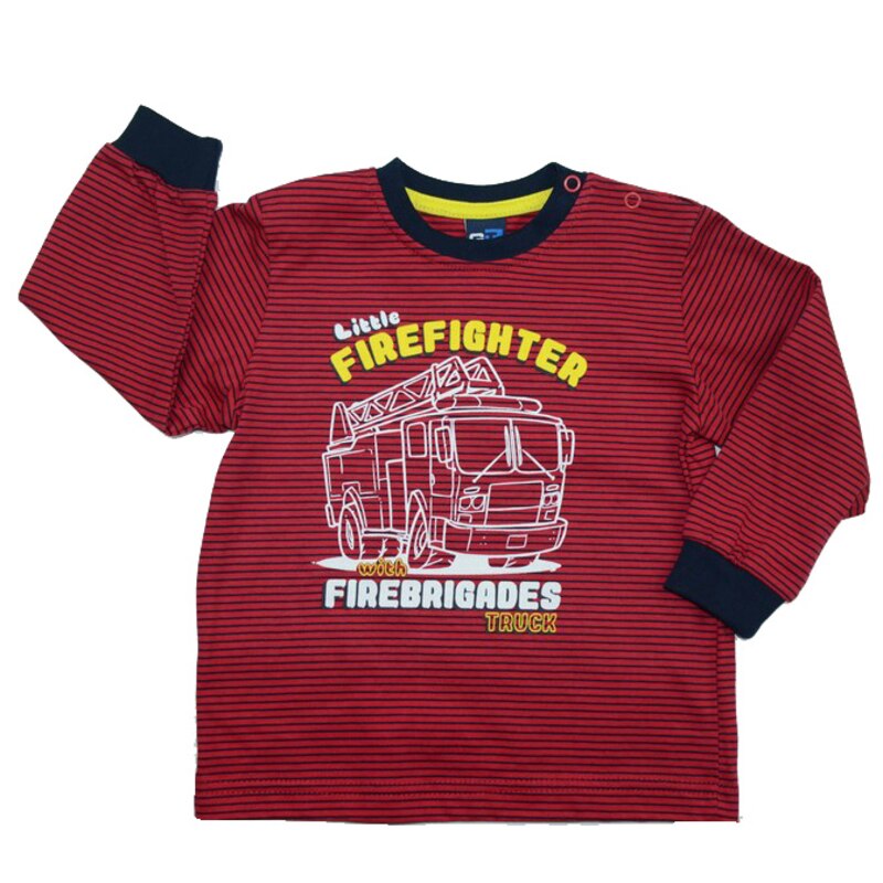 Bluza cu maneca lunga pentru baieti GT 4135-RO, Rosu