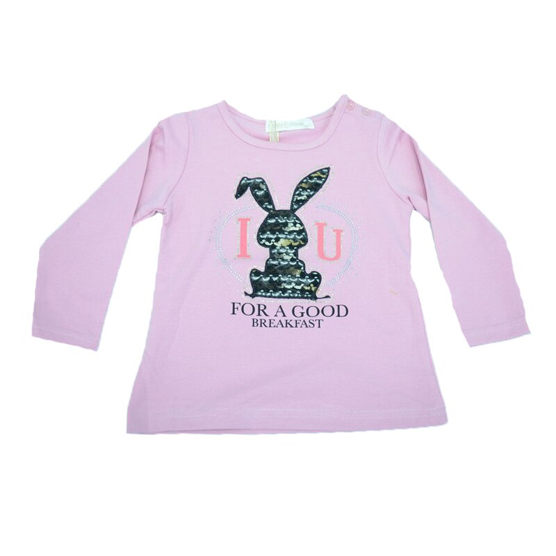 Bluza maneca lunga fete Happy House FOFO-067RZ, Multicolor, 80