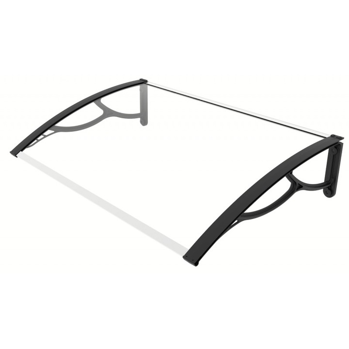 Marchiza copertina, Paloma, Hobby Metal, Plastic ABS-ASA/Aluminiu/Policarbonat transparent, 120x80x28 cm