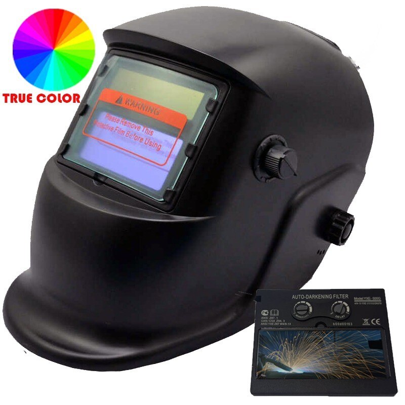 Masca de sudara automata , cristale lichide, H6-500g TRUE COLOR