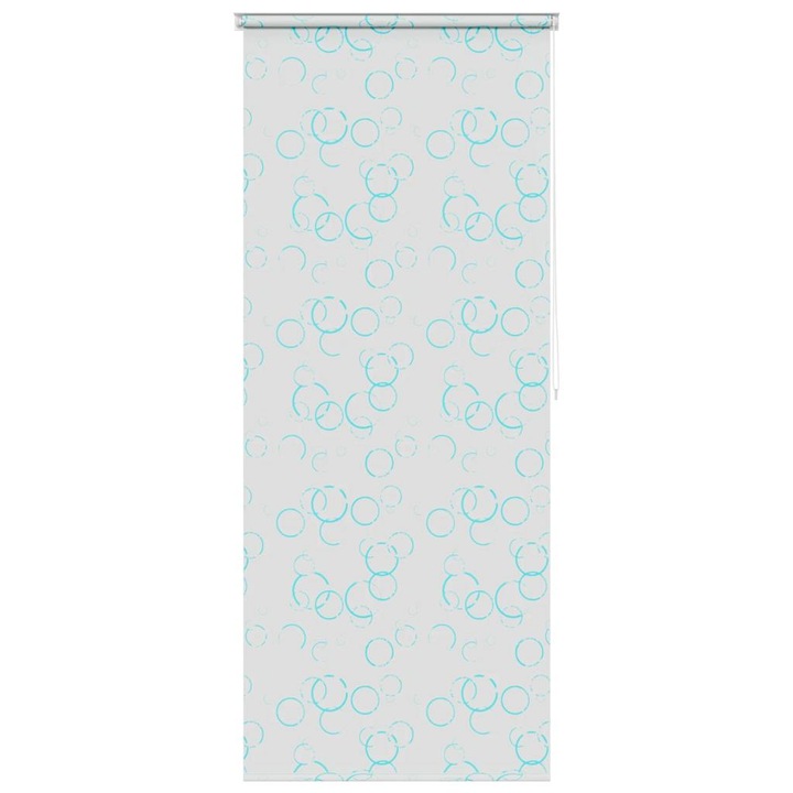 Ролетна щора за баня vidaXL, 120x240 см, мехурчета 142867