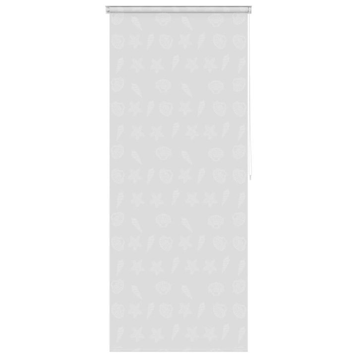 Roleta perdea de dus vidaXL, 100x240 cm, Model stea de mare 142860