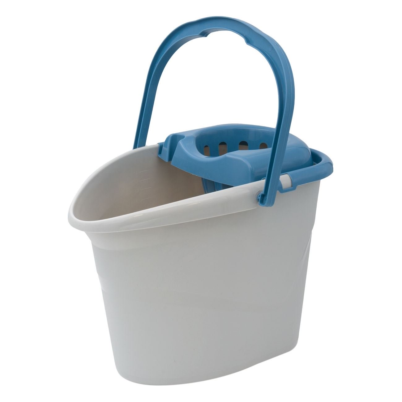 Galeata cu storcator albastru pentru mop, iMK®, 40 x 27 x 31 cm