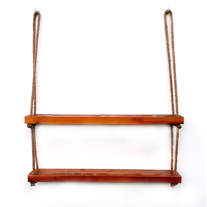 Raft de perete 60x10x50 cm, lemn