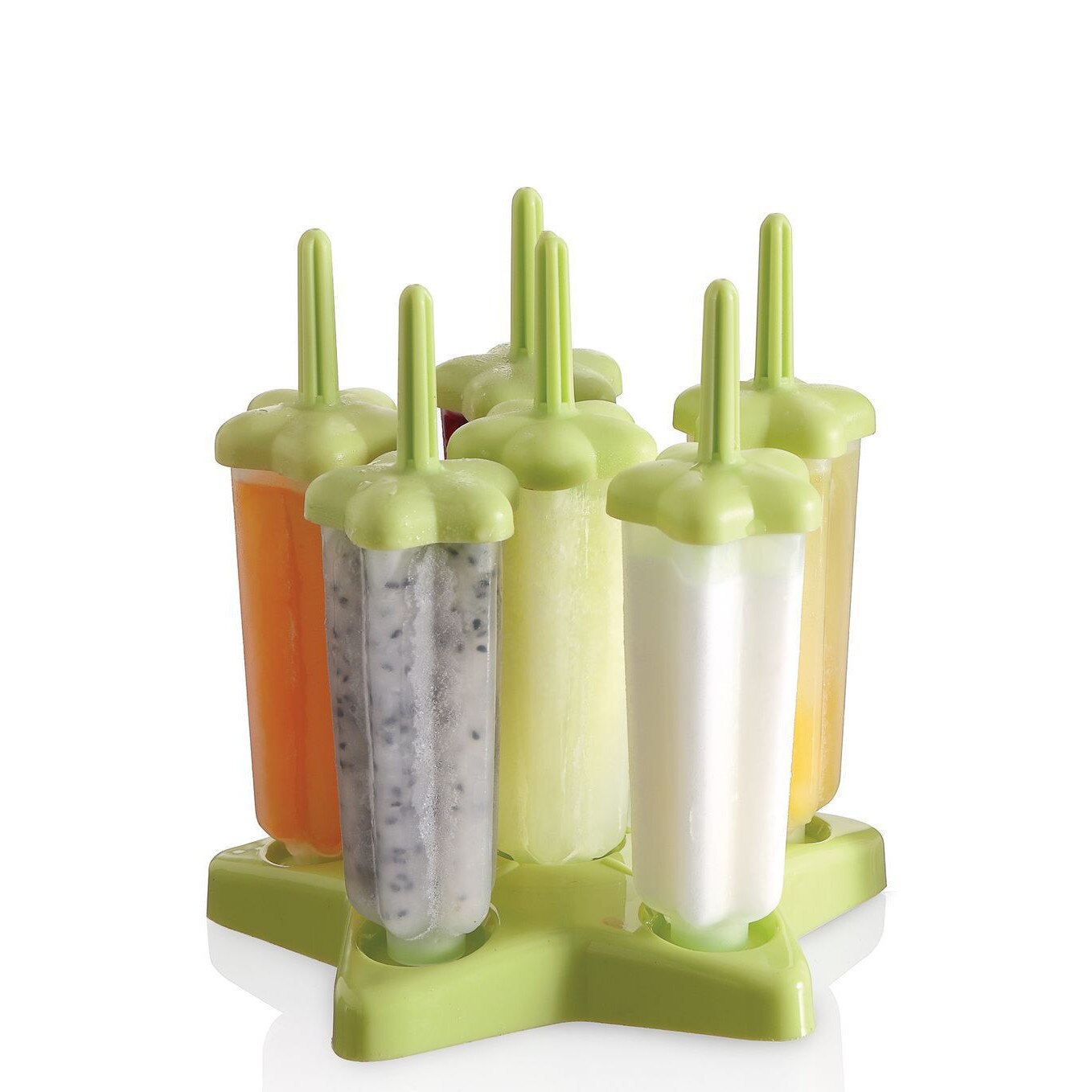 Set matrite inghetata stea 6 buc, Domotti, Aletta