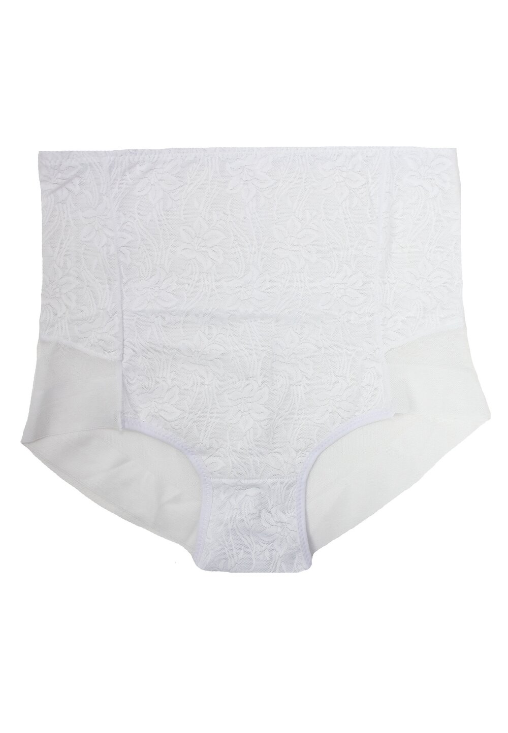 Chilot modelator, Biweier, cu dantela, alb, Alb