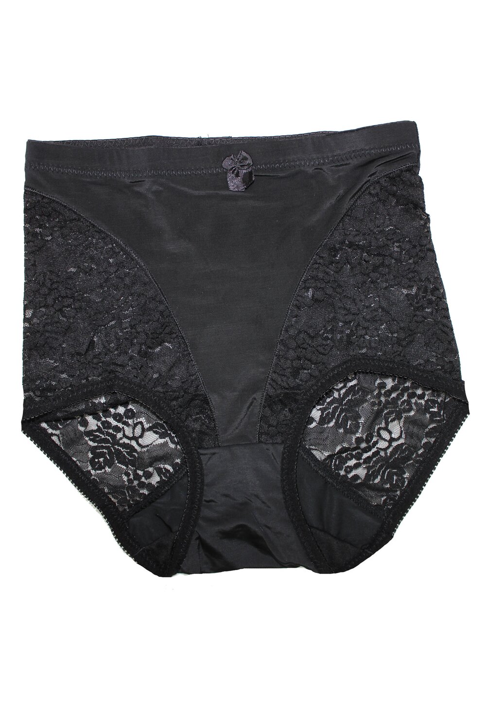 Chilot modelator, cu dantela, negru, Negru