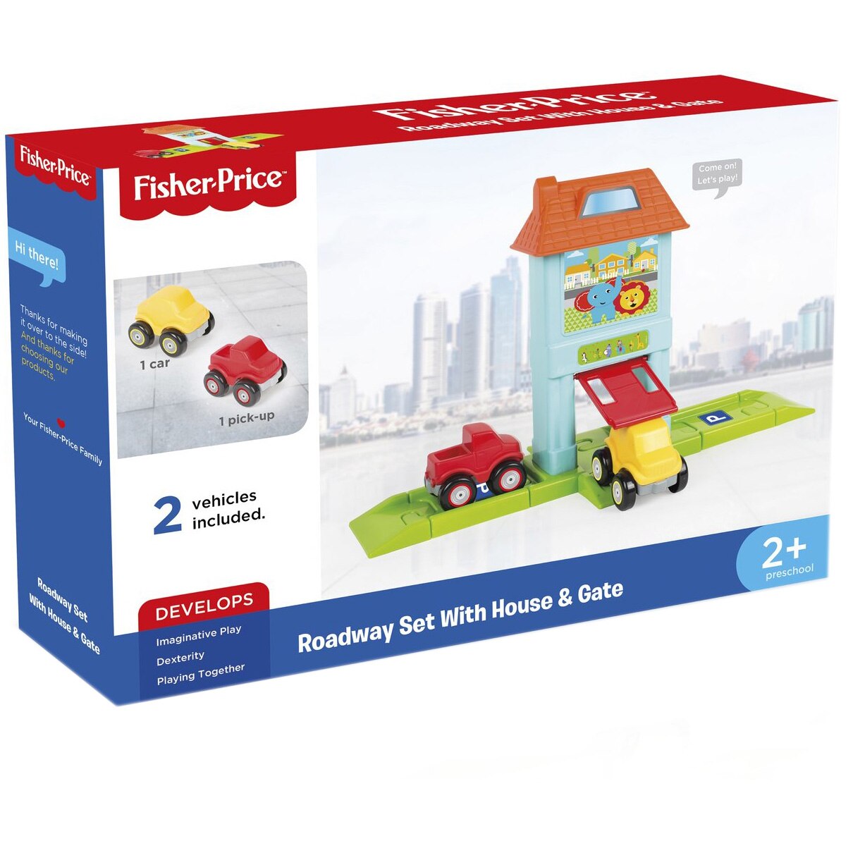 Set constructie Fisher Price - La plimbare