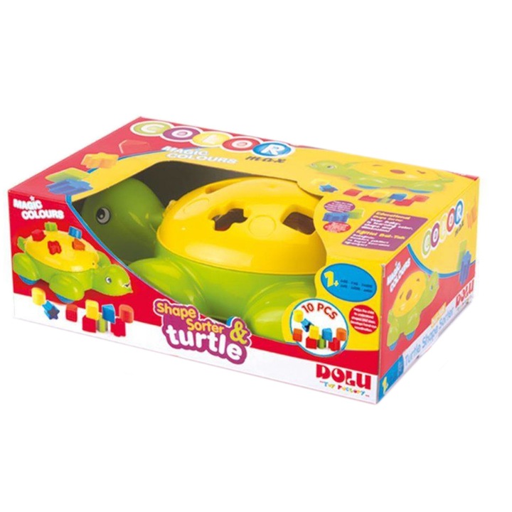 Играчка за сортиране Dolu - Костенурка