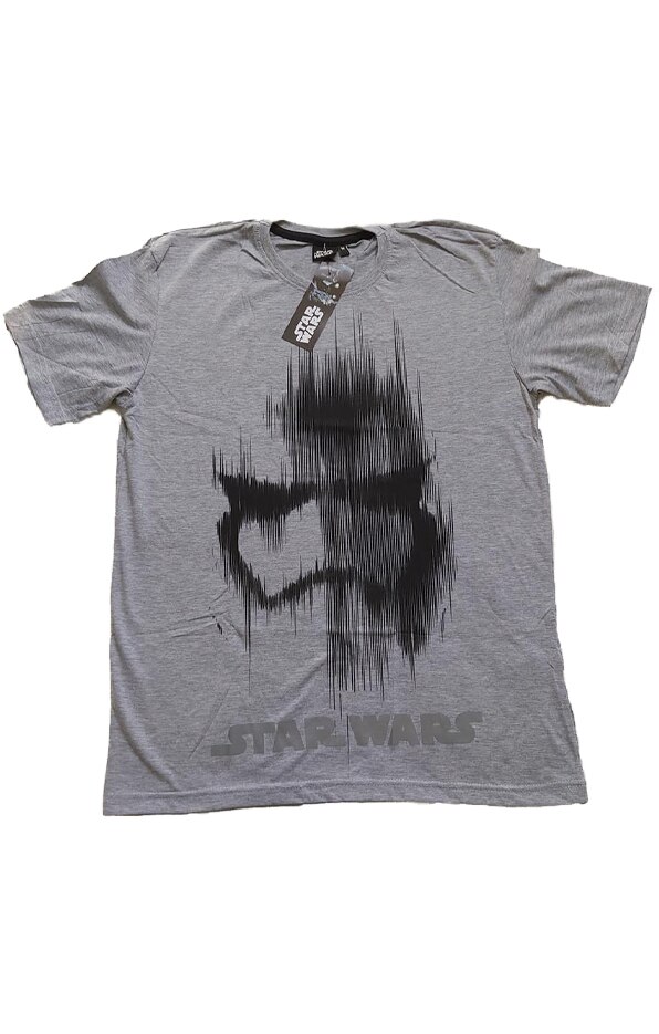 Tricou barbati, StarWars, gri, Gri deschis