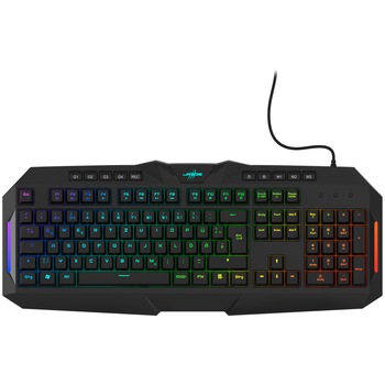 Tastatura gaming Hama uRage Exodus 700, switchuri semi-mecanice, iluminare RGB, Negru Tastatura gaming Hama uRage Exodus 700, switchuri semi-mecanice, iluminare RGB, Negru