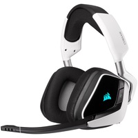 Casti gaming wireless Corsair Void ELITE, surround 7.1, Alb