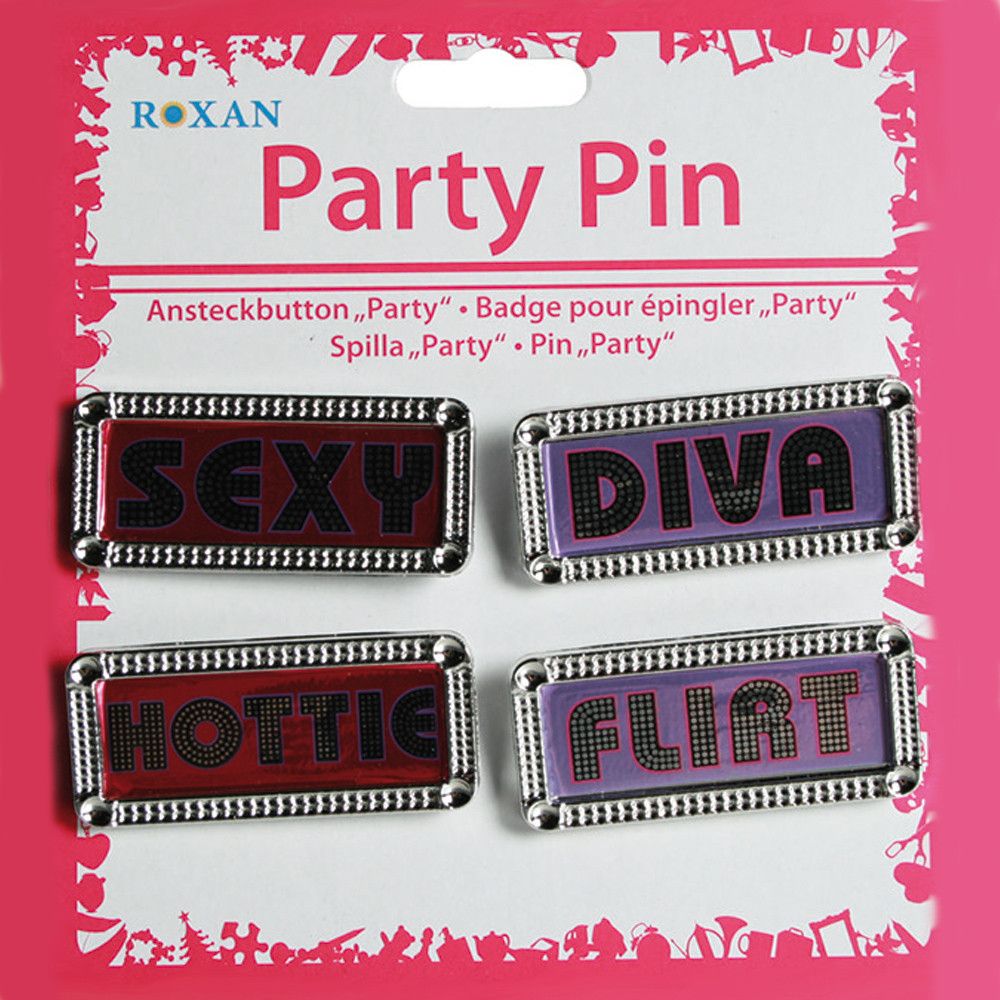 Set 4 Insigne pentru petrecerea burlacitelor, Out of the blue