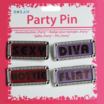 Set 4 Insigne pentru petrecerea burlacitelor, Out of the blue Set 4 Insigne pentru petrecerea burlacitelor, Out of the blue