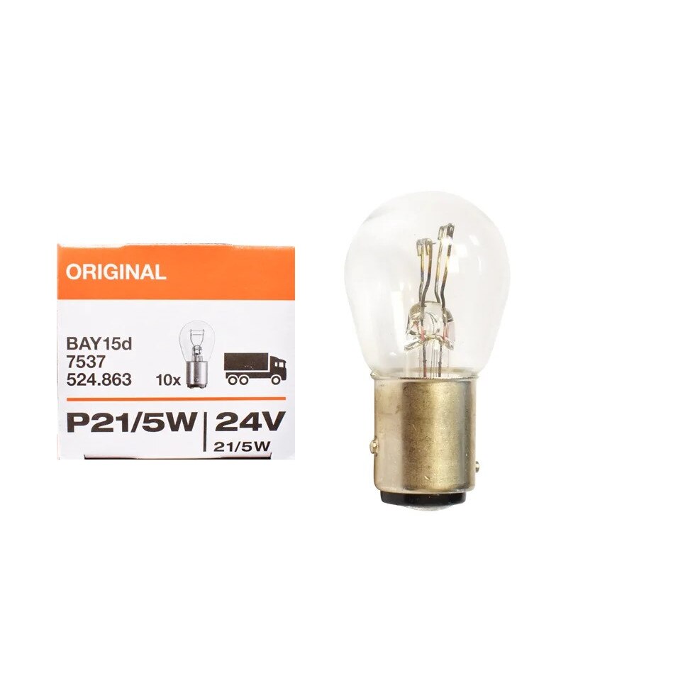 Bec (Osram) 21/5W 24V BAY15d