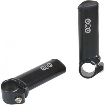 Set de doua manere pentru bicicleta, aditionale , din aluminiu , usor de montat , de culoare neagra Set de doua manere pentru bicicleta, aditionale , din aluminiu , usor de montat , de culoare neagra