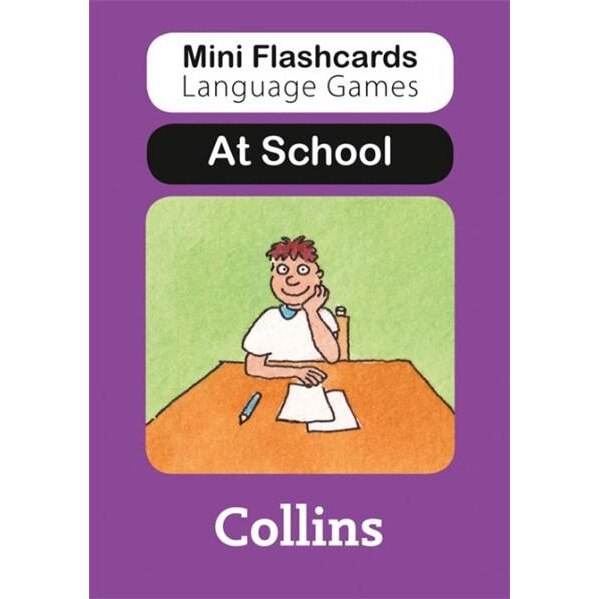 Collins Mini Flashcards Language Games - At School - Susan Thomas