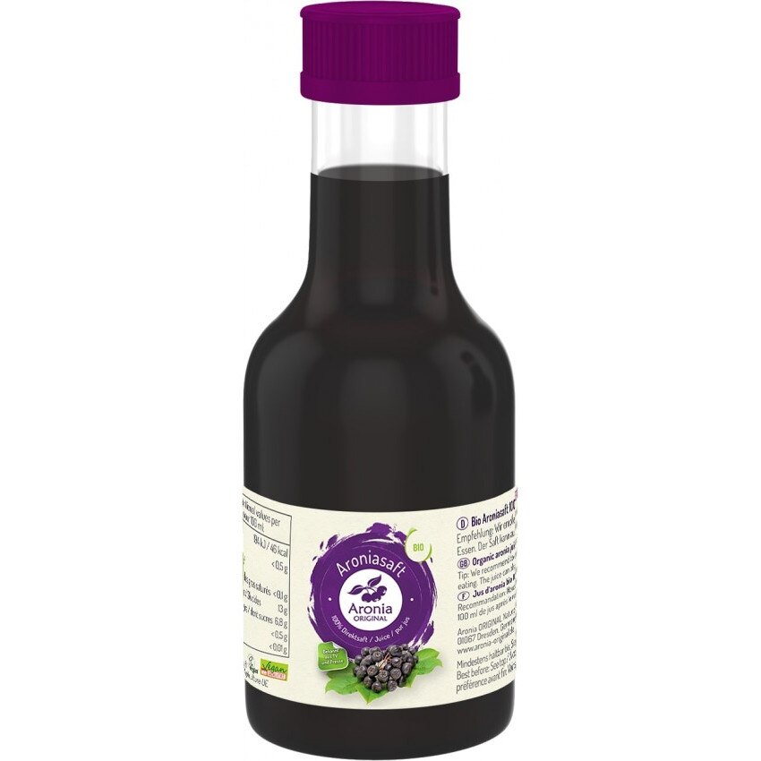 Suc BIO pur de aronia, Aronia 100ml