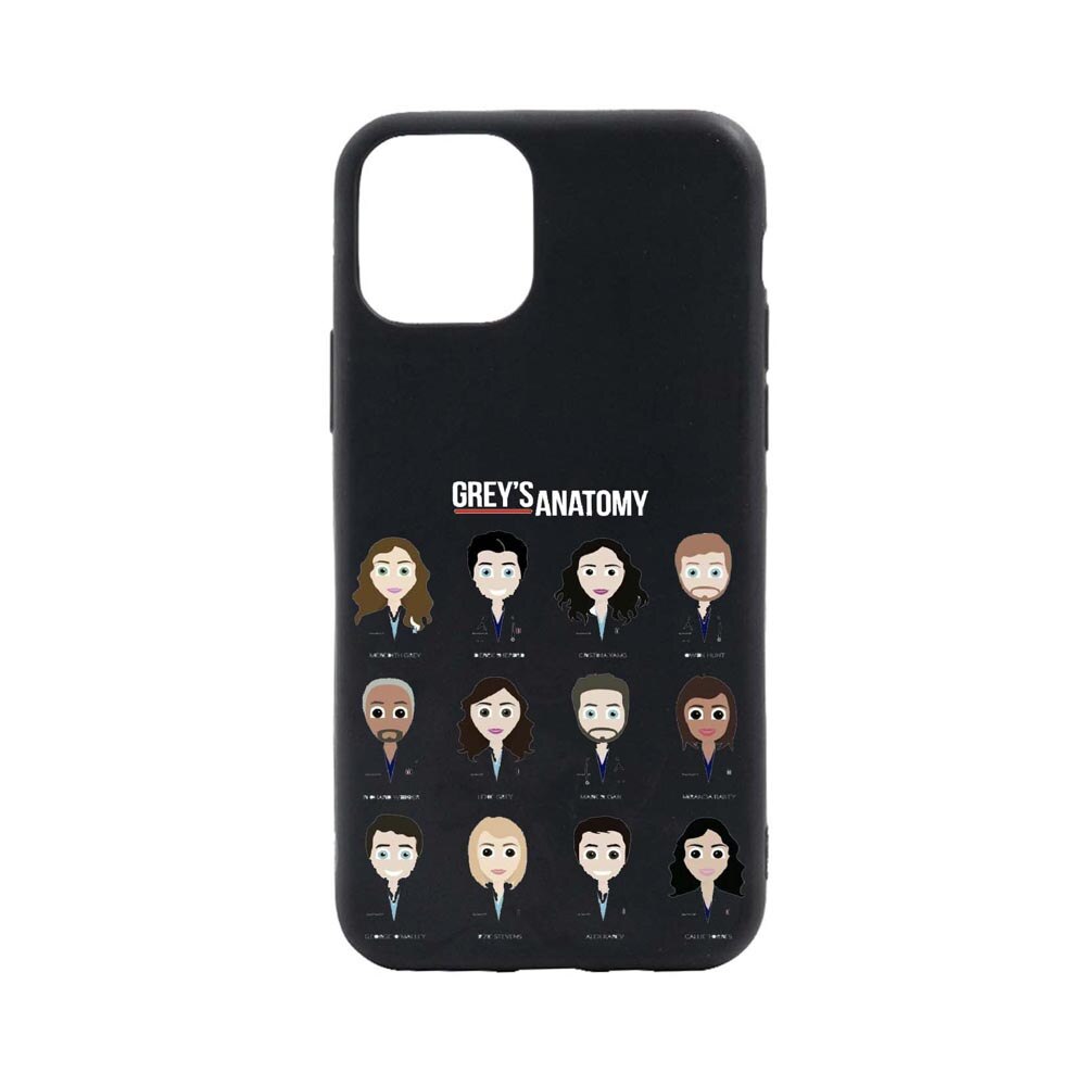Husa Apple iPhone 11 Pro, Grey's Anatomy, rezistenta la uzura, anti-alunecare, din silicon Premium, B703