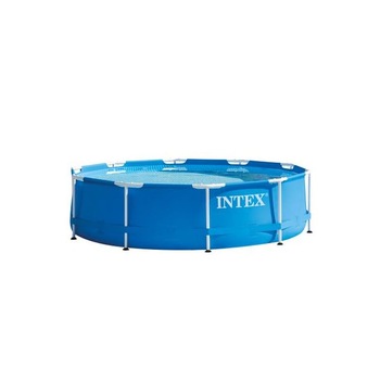Piscina Intex pentru copii si adulti, cu cadru metalic, strat triplu PVC, 305 x 75cm, capacitate 4485 L Piscina Intex pentru copii si adulti, cu cadru metalic, strat triplu PVC, 305 x 75cm, capacitate 4485 L
