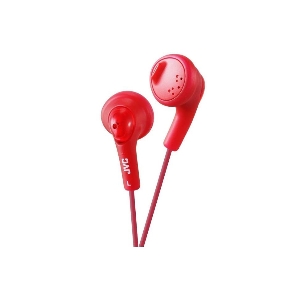 Casti audio In-ear , 1m, rosu raspberry, bass boost, JVC Gumy