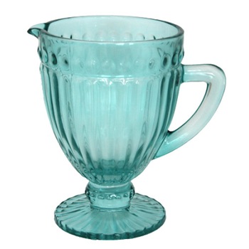 Cana sticla, verde RAKI OLD SCHOOL forme relief 14x20cm 1250ml Cana sticla, verde RAKI OLD SCHOOL forme relief 14x20cm 1250ml