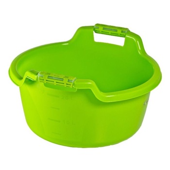 Lighean cu maner, Jotta, 13,5L verde Lighean cu maner, Jotta, 13,5L verde