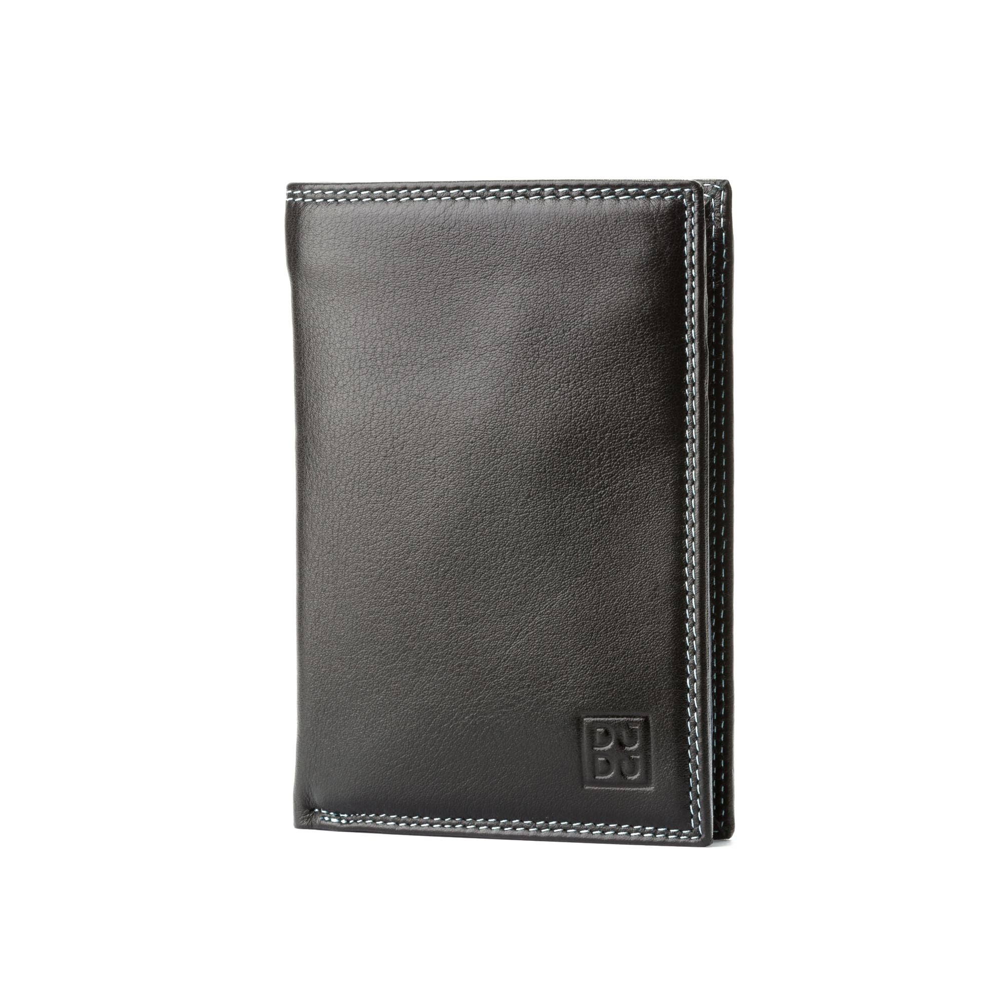 Portofel, DuDu, 534-4714-01, Piele, Negru, 9.6 x 12.8 x 2.5 cm