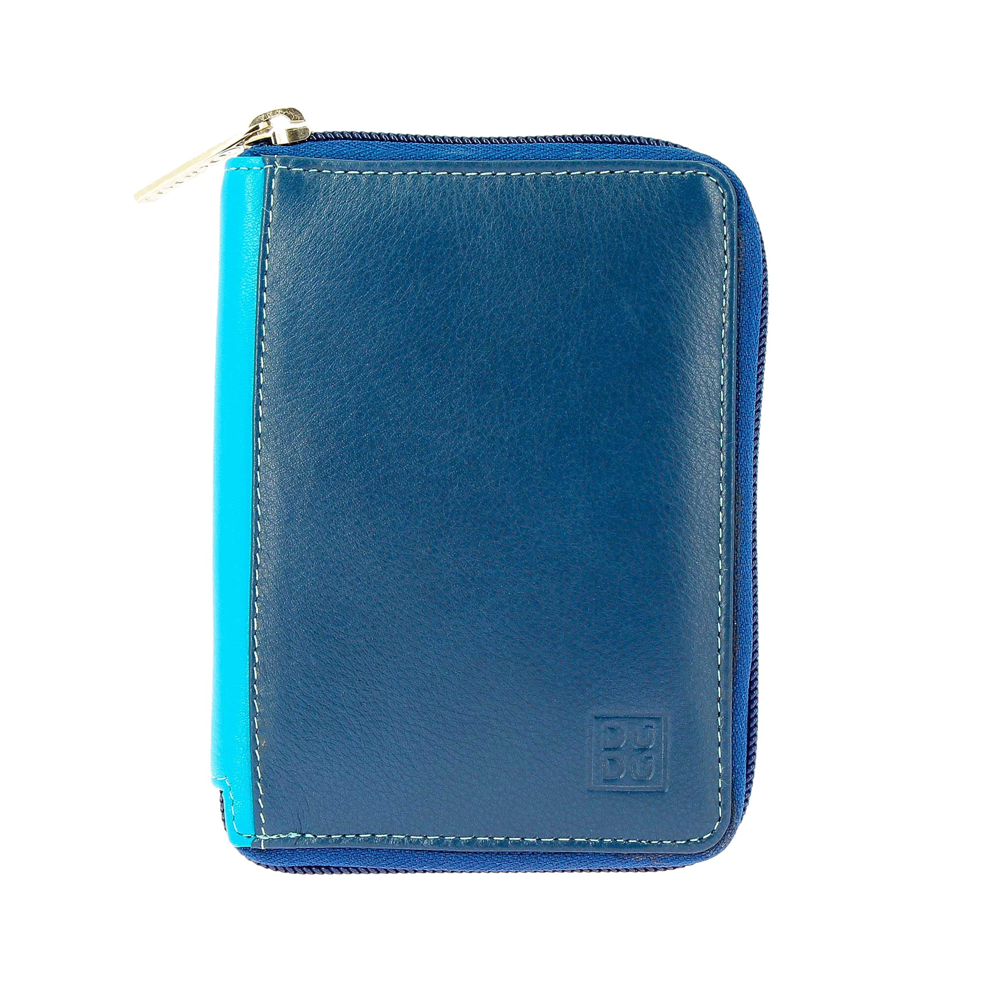 Portofel, DuDu, 534-1232-14, Piele, Albastru, 10.5 x 14.5 x 2.2 cm