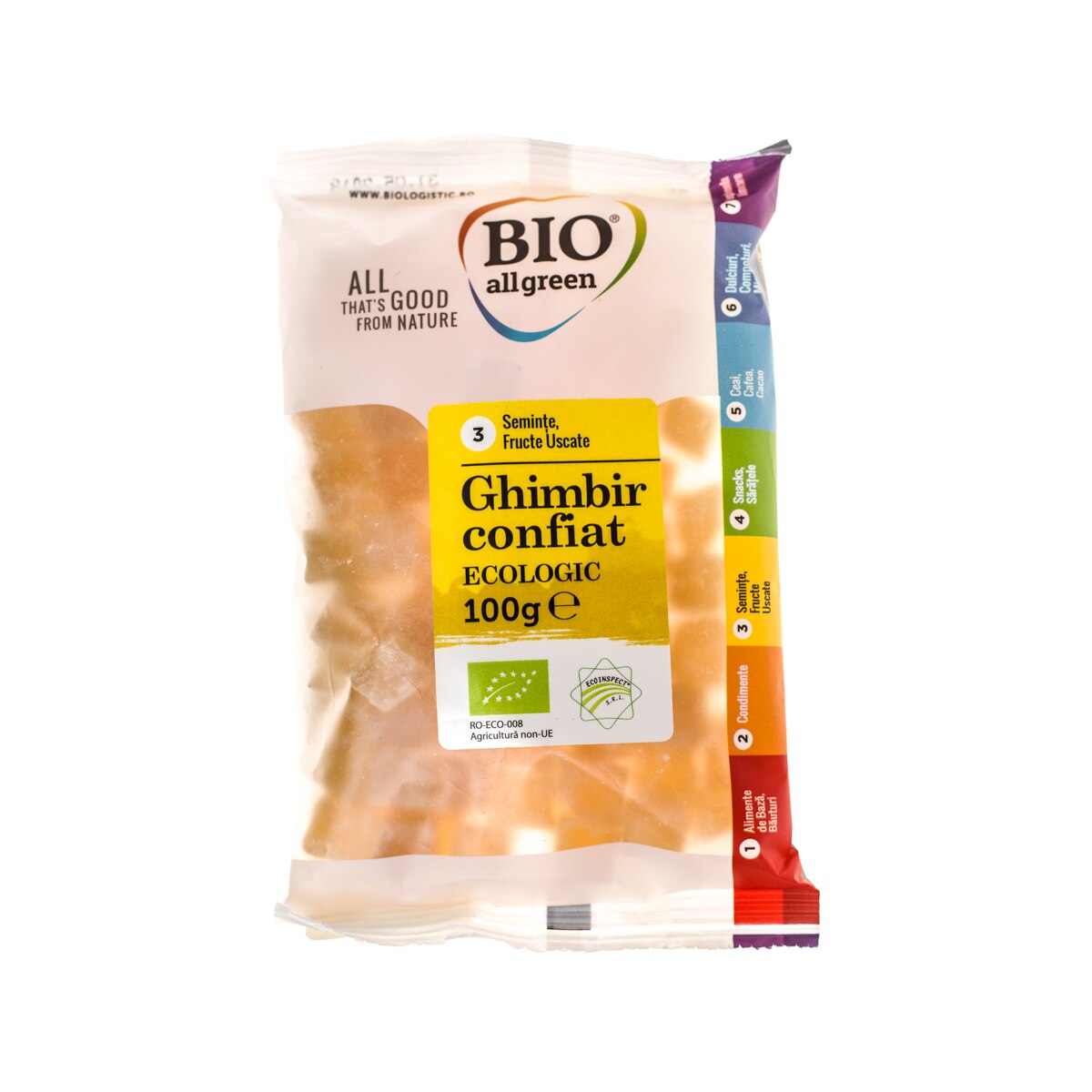 Ghimbir confiat Eco 100g