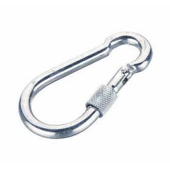 Carabina cu siguranta otel carbon 100mm 350kg Leagan Beldeny Carabina cu siguranta otel carbon 100mm 350kg Leagan Beldeny