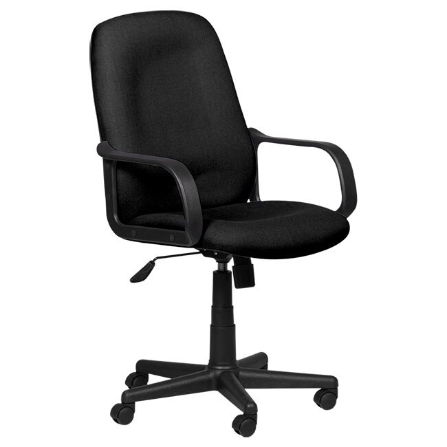 Scaun de birou Carmen 6001, Negru, Basculant