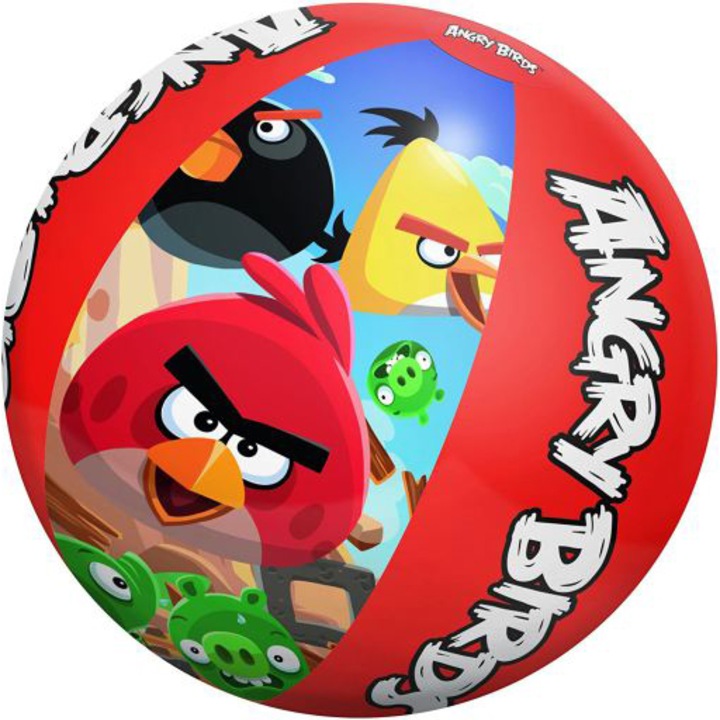 Bestway strandlabda - Angry Birds, 51 cm