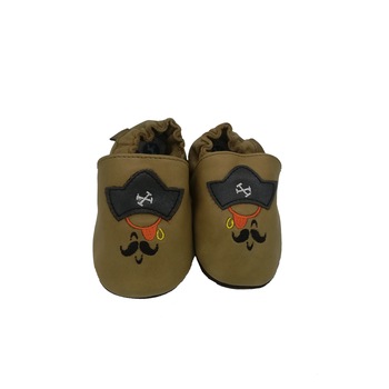 Pantofi copii, din piele naturala, maro camel, lungime talpa 11 cm, 3-6 luni, marimea 17 Pantofi copii, din piele naturala, maro camel, lungime talpa 11 cm, 3-6 luni, marimea 17
