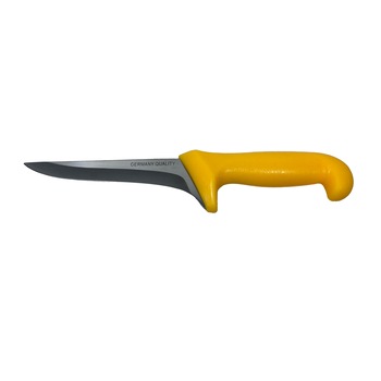 Cutit de injunghiat, otel inoxidabil, 29 cm, galben Cutit de injunghiat, otel inoxidabil, 29 cm, galben
