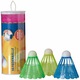 Set 10 fluturasi badminton, dimensiune 8x6.5 cm, multicolor