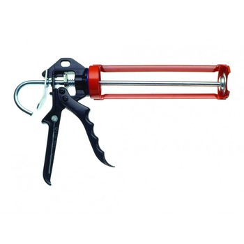 Pistol din aluminiu pentru silicon, 300 ml, Kapriol Pistol din aluminiu pentru silicon, 300 ml, Kapriol