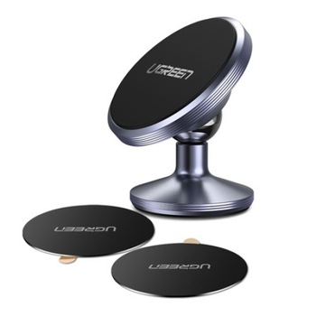 Suport auto magnetic UGREEN pentru smartphone-uri - negru Suport auto magnetic UGREEN pentru smartphone-uri - negru