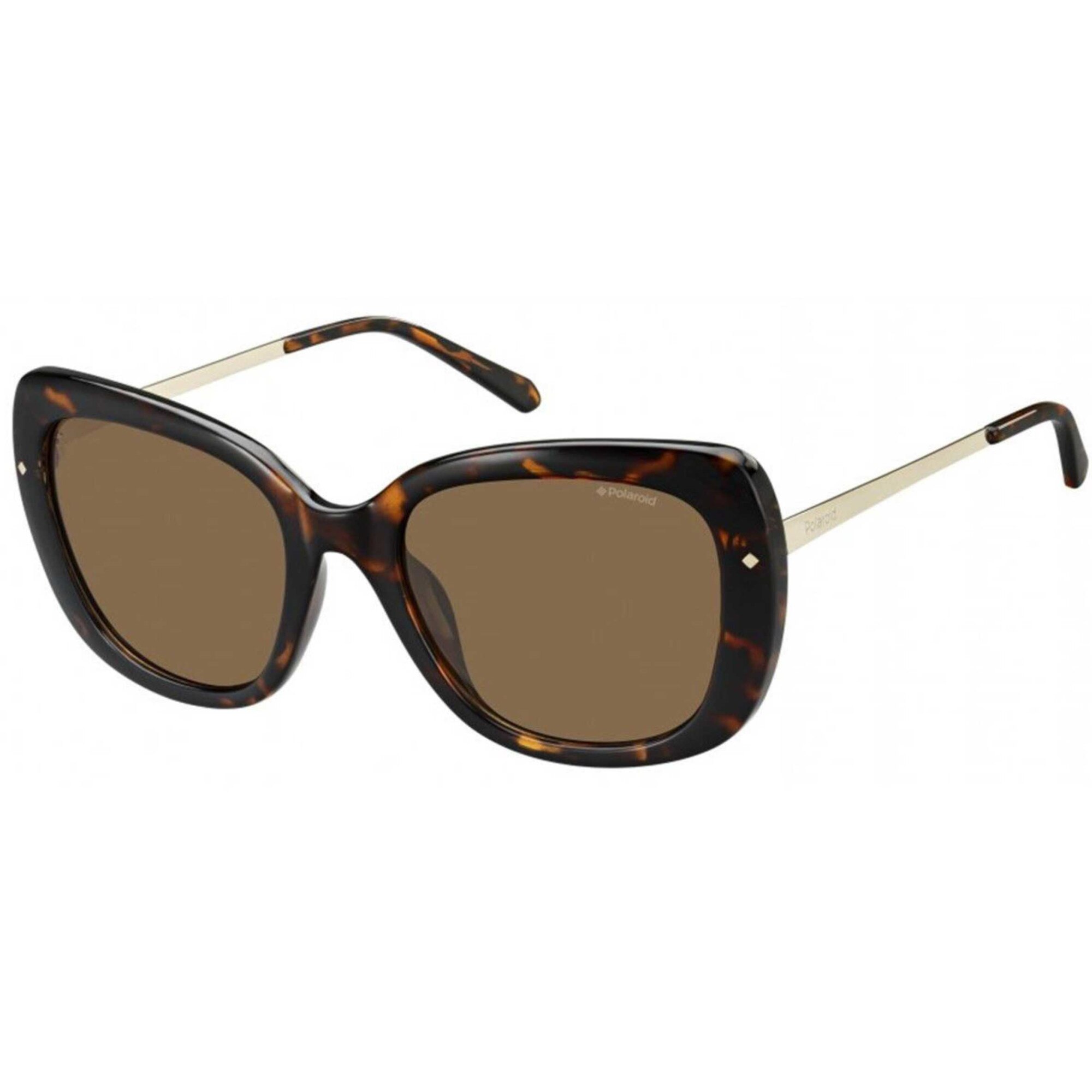 Ochelari de soare dama Polaroid Butterfly Shiny Havana/Brown Polarized PLD4044/S NHO/IG