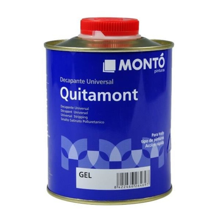 Decapant gel rapid Quitamont, PINTURAS MONTO, 4l