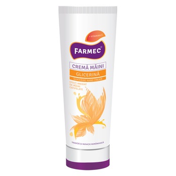 Crema pentru maini Farmec cu glicerina, 150 ml Crema pentru maini Farmec cu glicerina, 150 ml